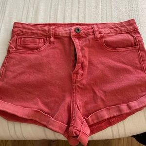 Forever 21 denim shorts  - pink